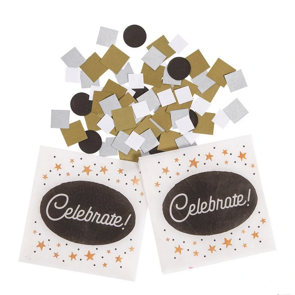 Celebrate Confetti Pouches - 12 Pc.